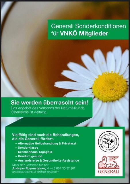 Generali Kooperation mit VNKÖ