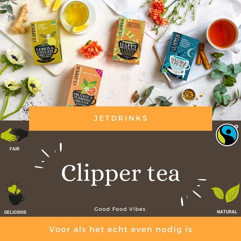 Clipper, fairtrade, fair  &  delicious
