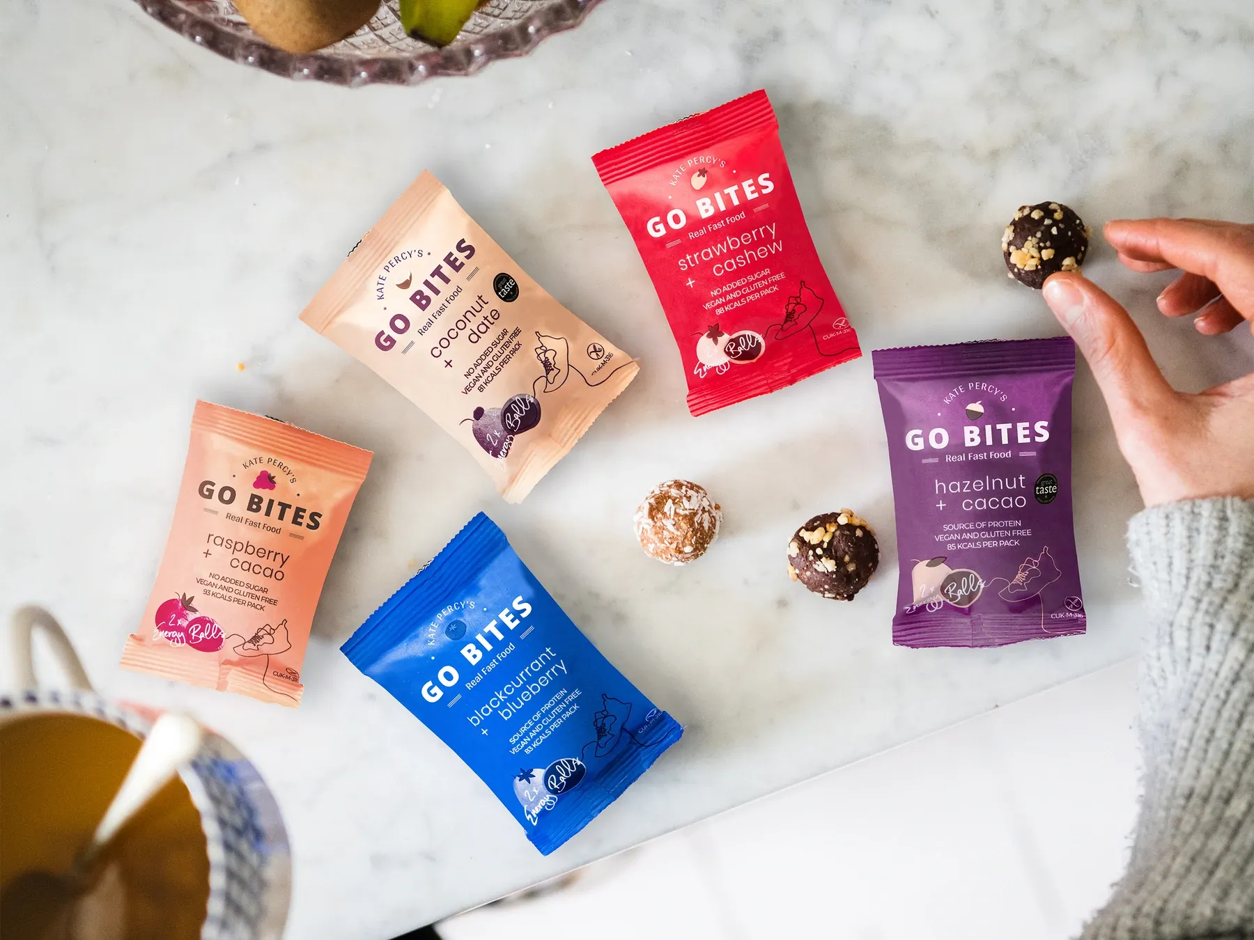 Kate Percy's energie ballen