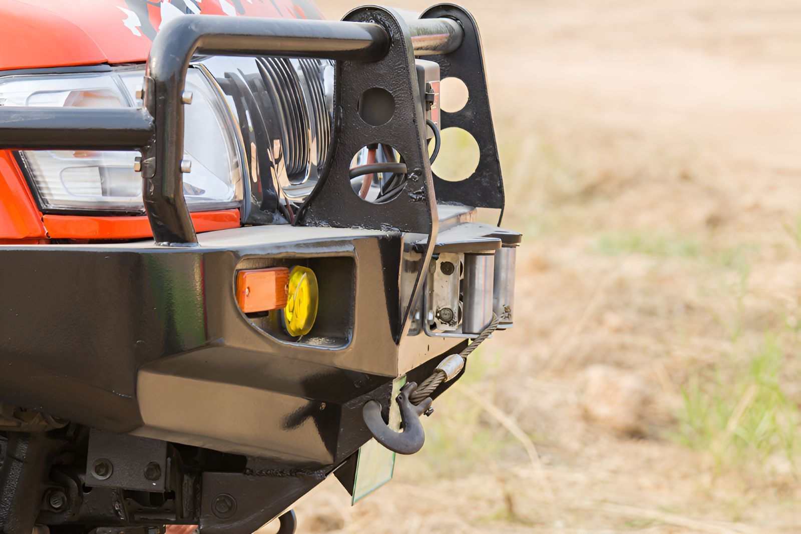 A Close Up Of A Bumper On A Truck — All Models Service Centre In Port Macquarie, NSW