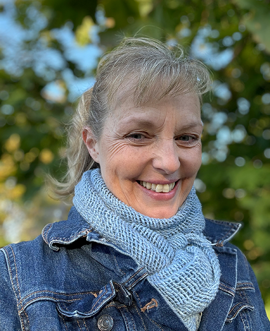 A headshot of the author Sherry-Lynne Kirschner