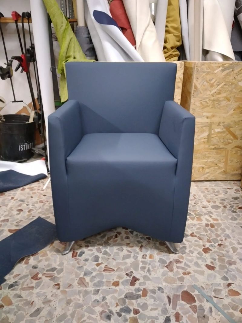 Poltrona blu