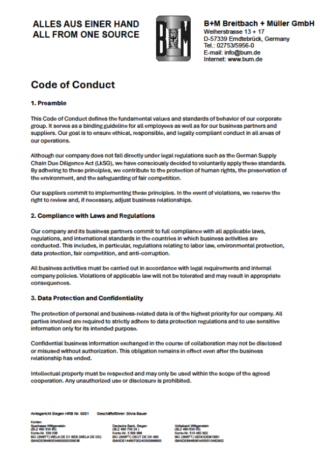 Code of Conduct
