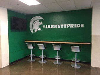 Jarrett Pride Painted on the Wall