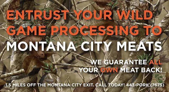 Montana Banner — Helena, MO — Montana City Meats