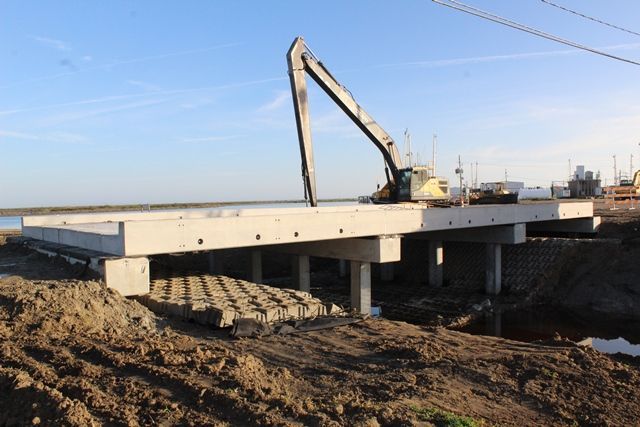Tidal Creek Bridge Construcion