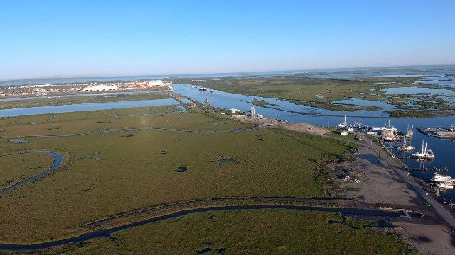 development of coastal wetlands park