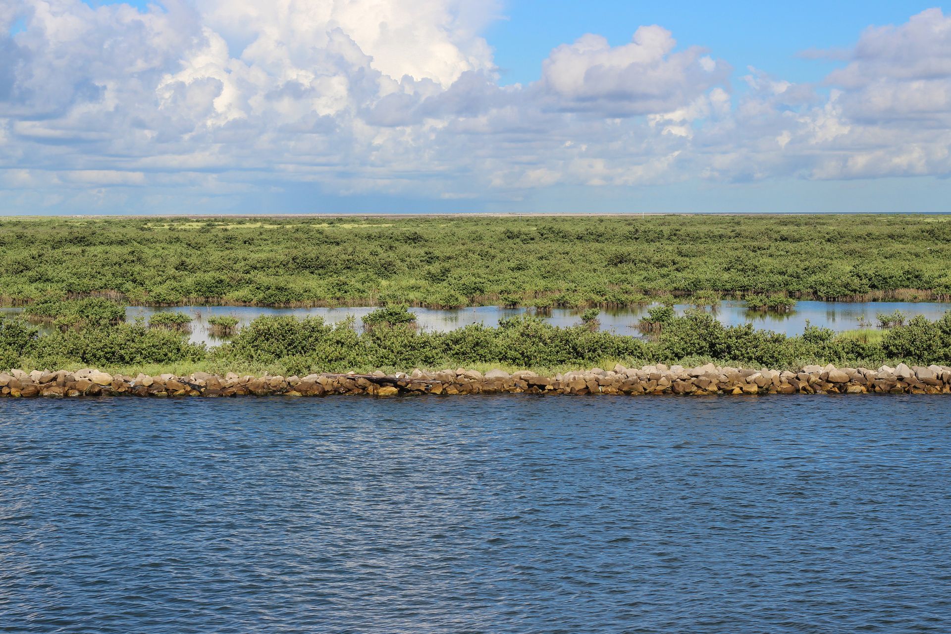 Louisiana coastal restoration project