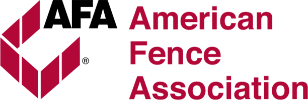 Logo for the American Fence Association: 
