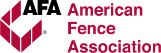 Logo for the American Fence Association: 