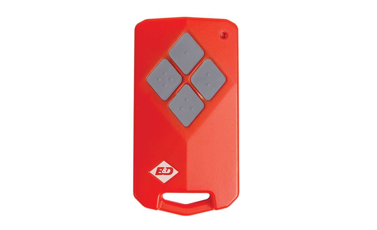 Red Remote Controller — Garage Doors in South Burnett, QLD