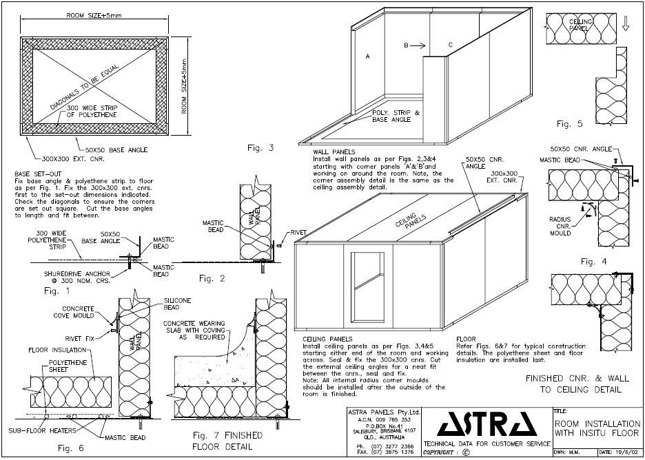 A drawing of a room with a window and a door.