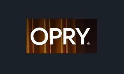 Logo for the Grand Ole Opry: white text