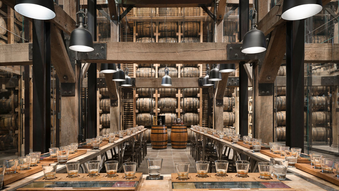 jack daniel's whiskey tasting room
