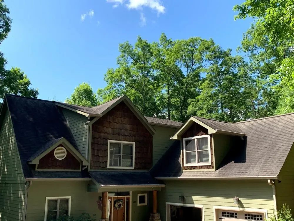 Roof Before Washing — Maryville, TN — Godbey Clean LLC