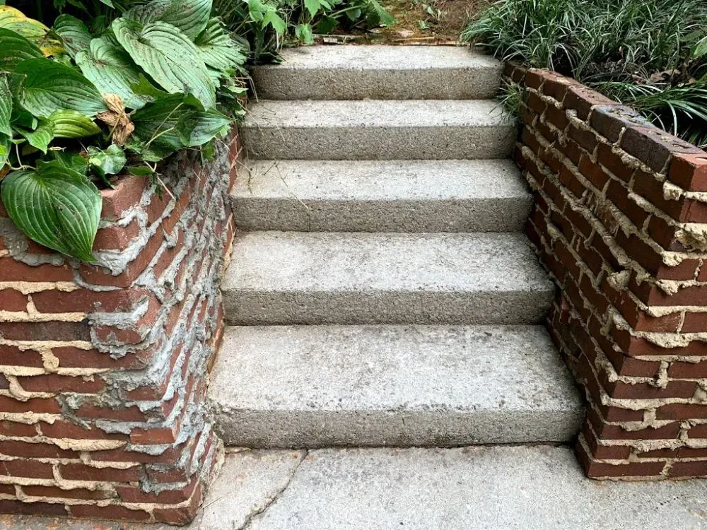 Concrete Stairs After — Maryville, TN — Godbey Clean LLC