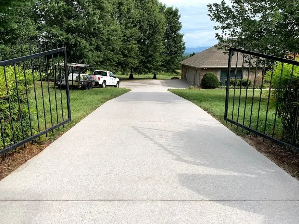 Driveway After — Maryville, TN — Godbey Clean LLC