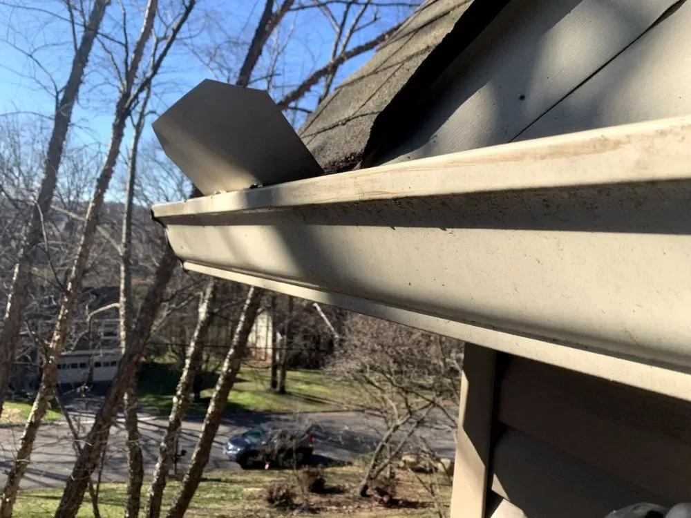 Cleaned Gutter — Maryville, TN — Godbey Clean LLC