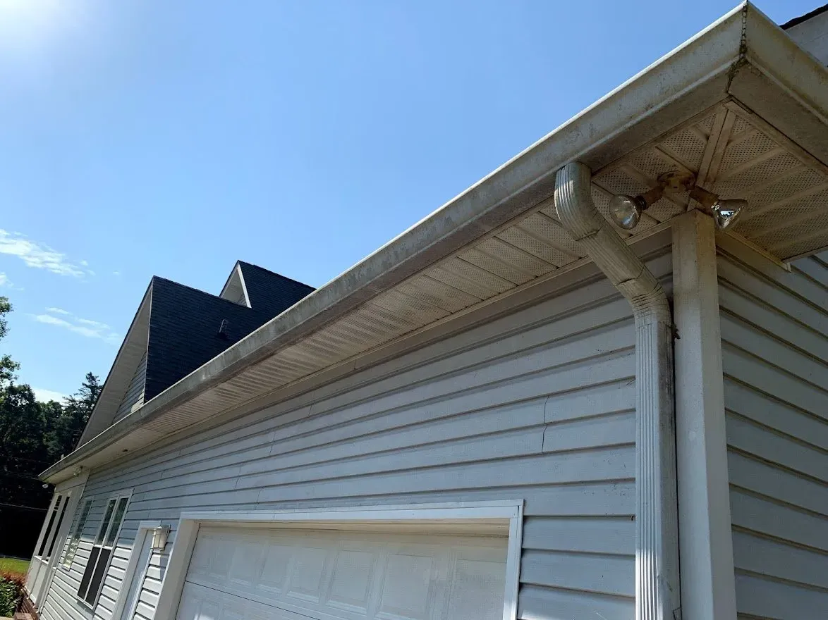 Before Cleaning Gutter — Maryville, TN — Godbey Clean LLC