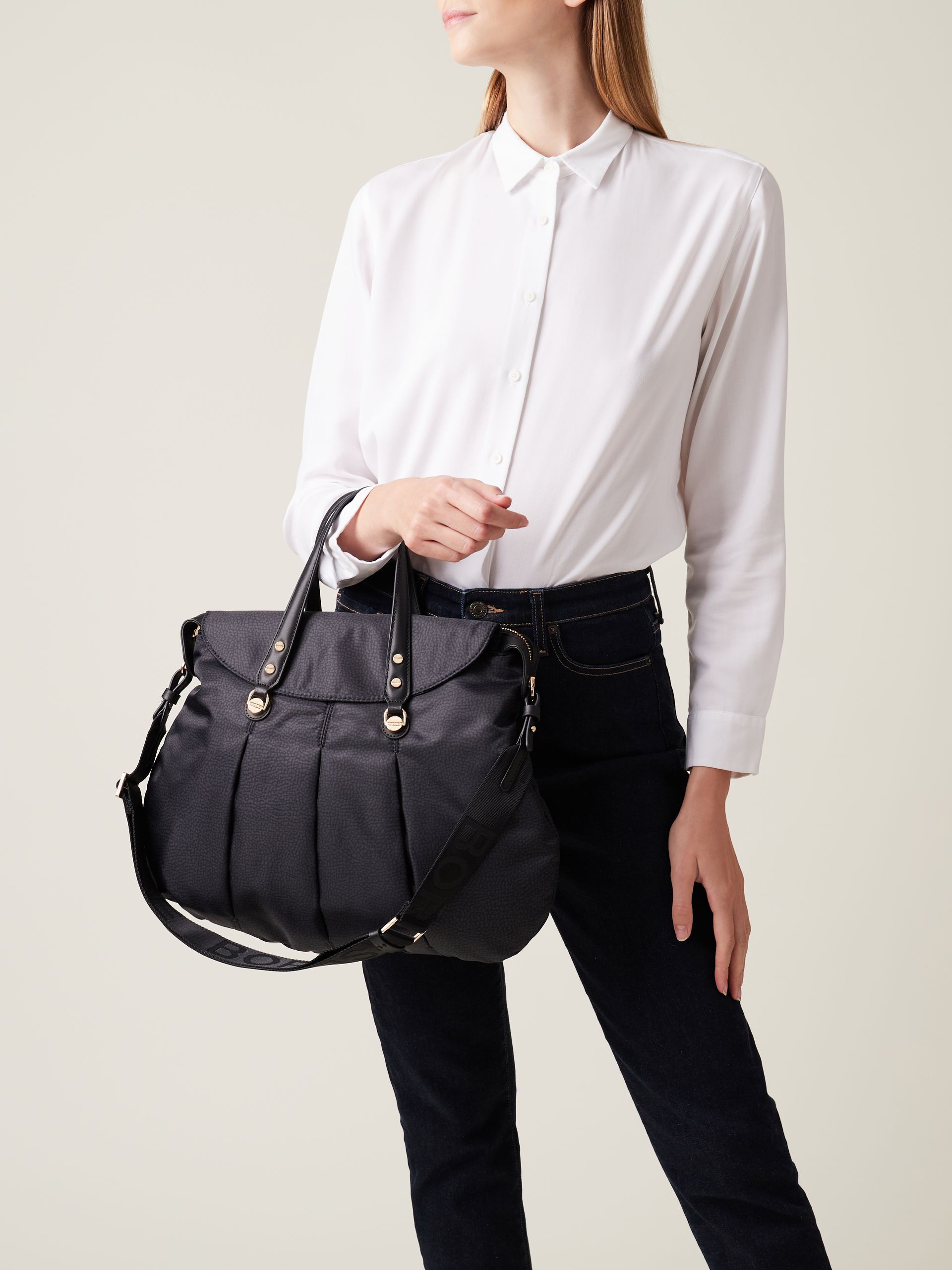 BORBONESE BORSA SHOPPING L