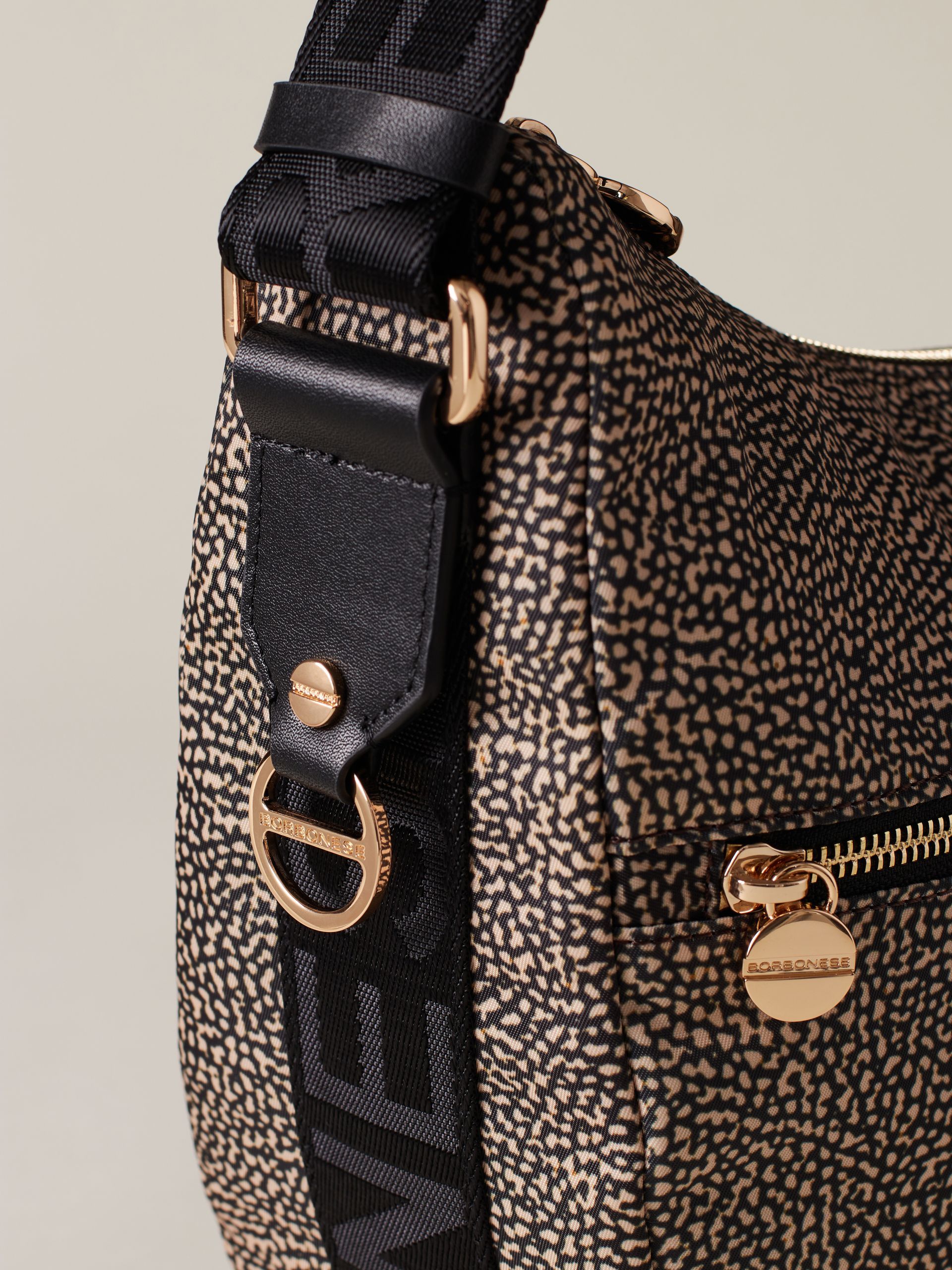 BORBONESE LUNA BAG MIDDLE