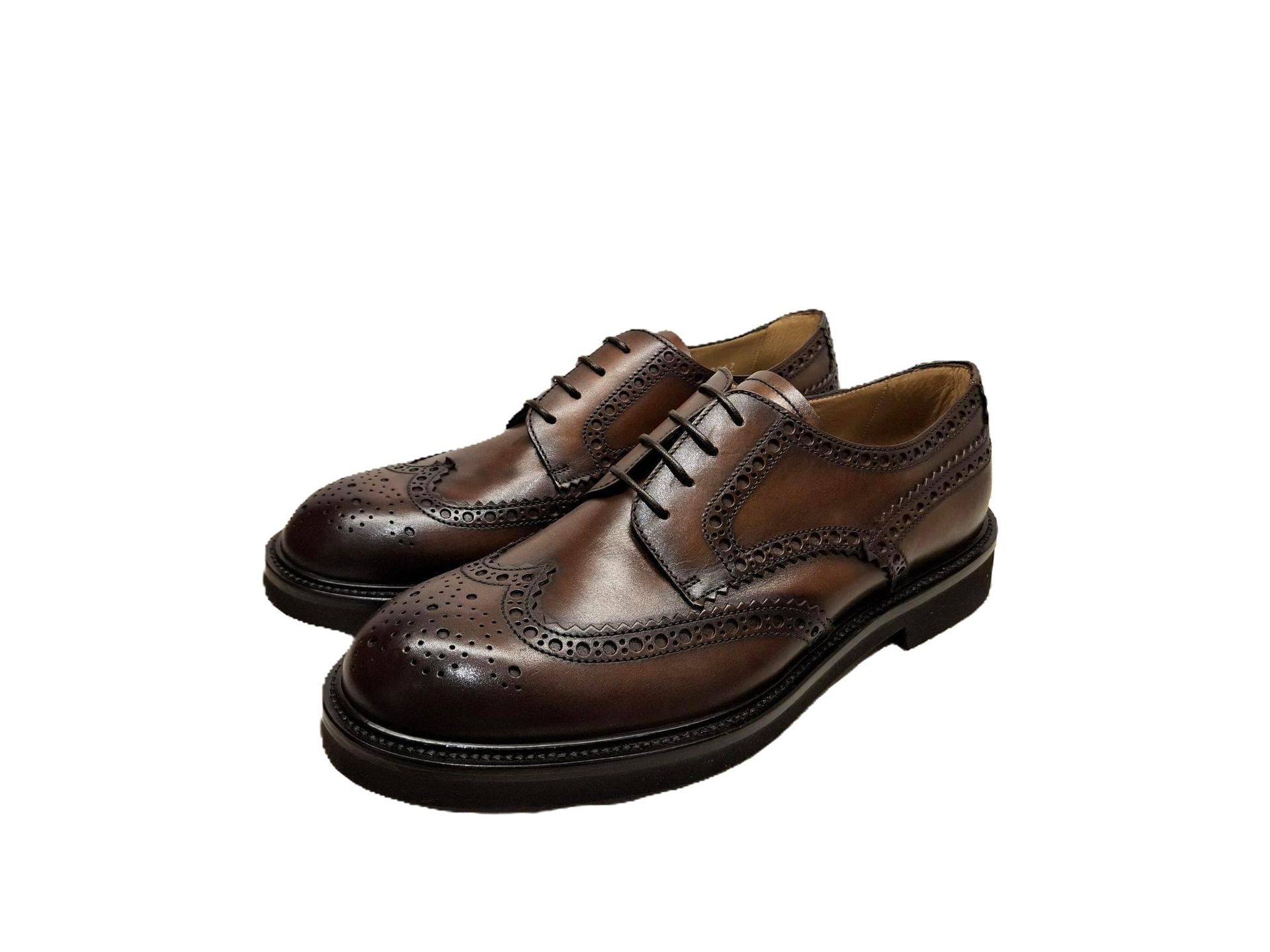 BARRETT derby oxford new box cuoio,  fondo xl