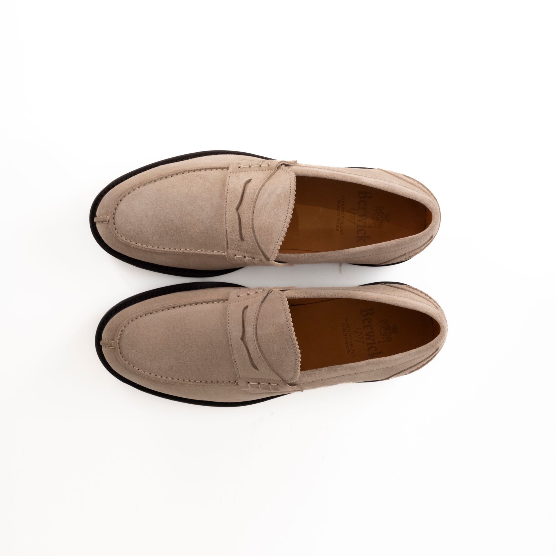 BERWICK college     camoscio beige mezza fodera , fondo xl
