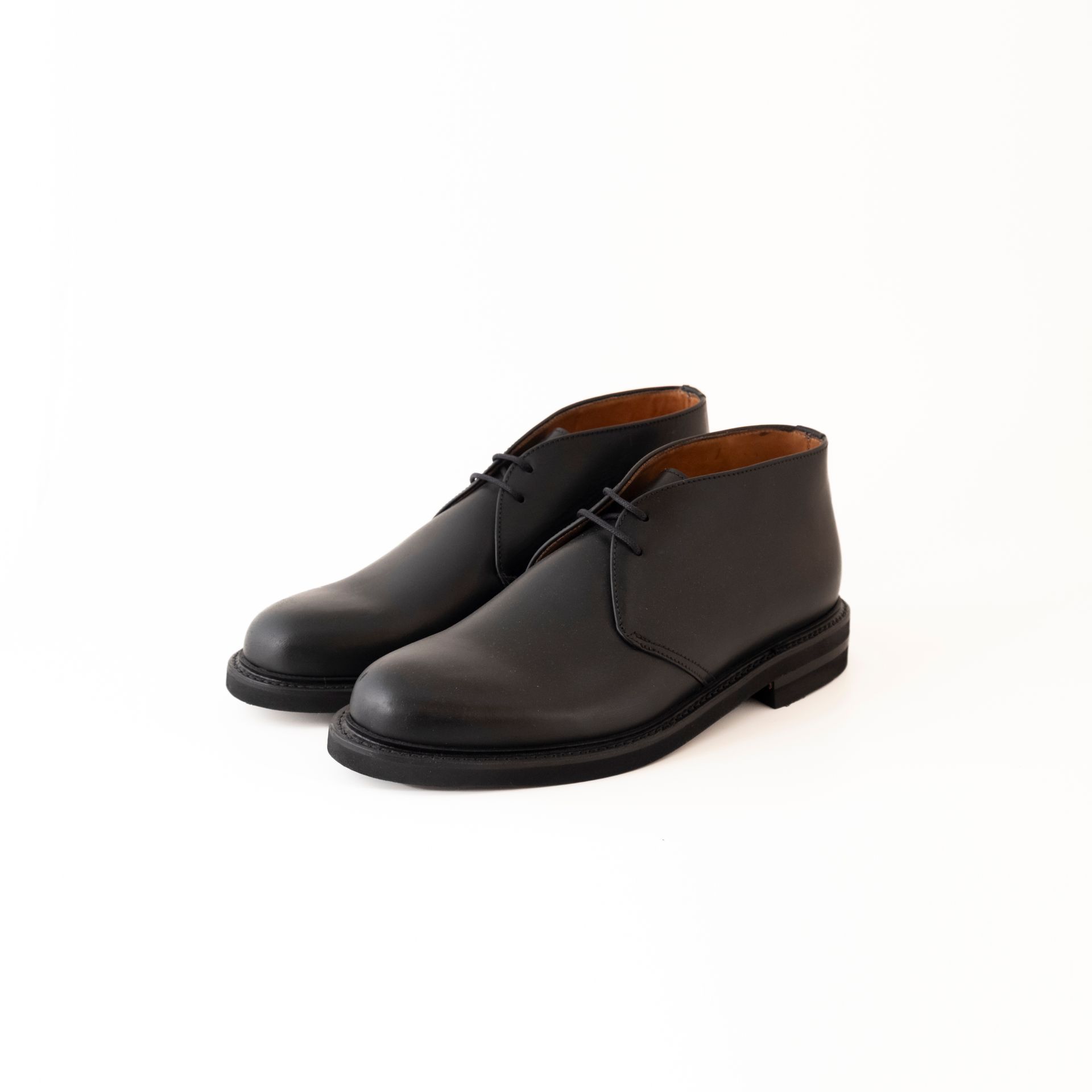 BERWICK desert     pelle nero , fondo xl