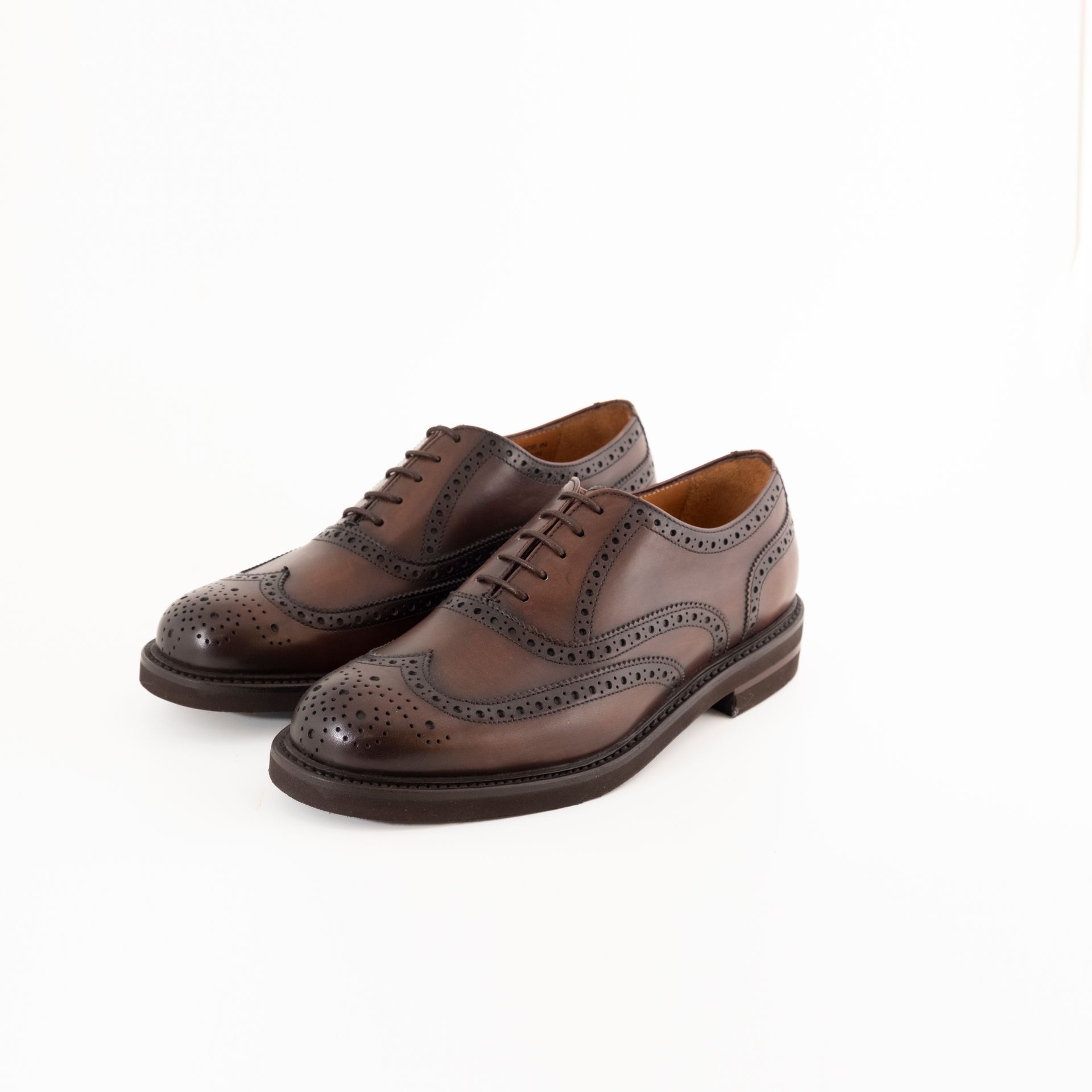 BERWICK  oxford        pelle moro , fondo xl