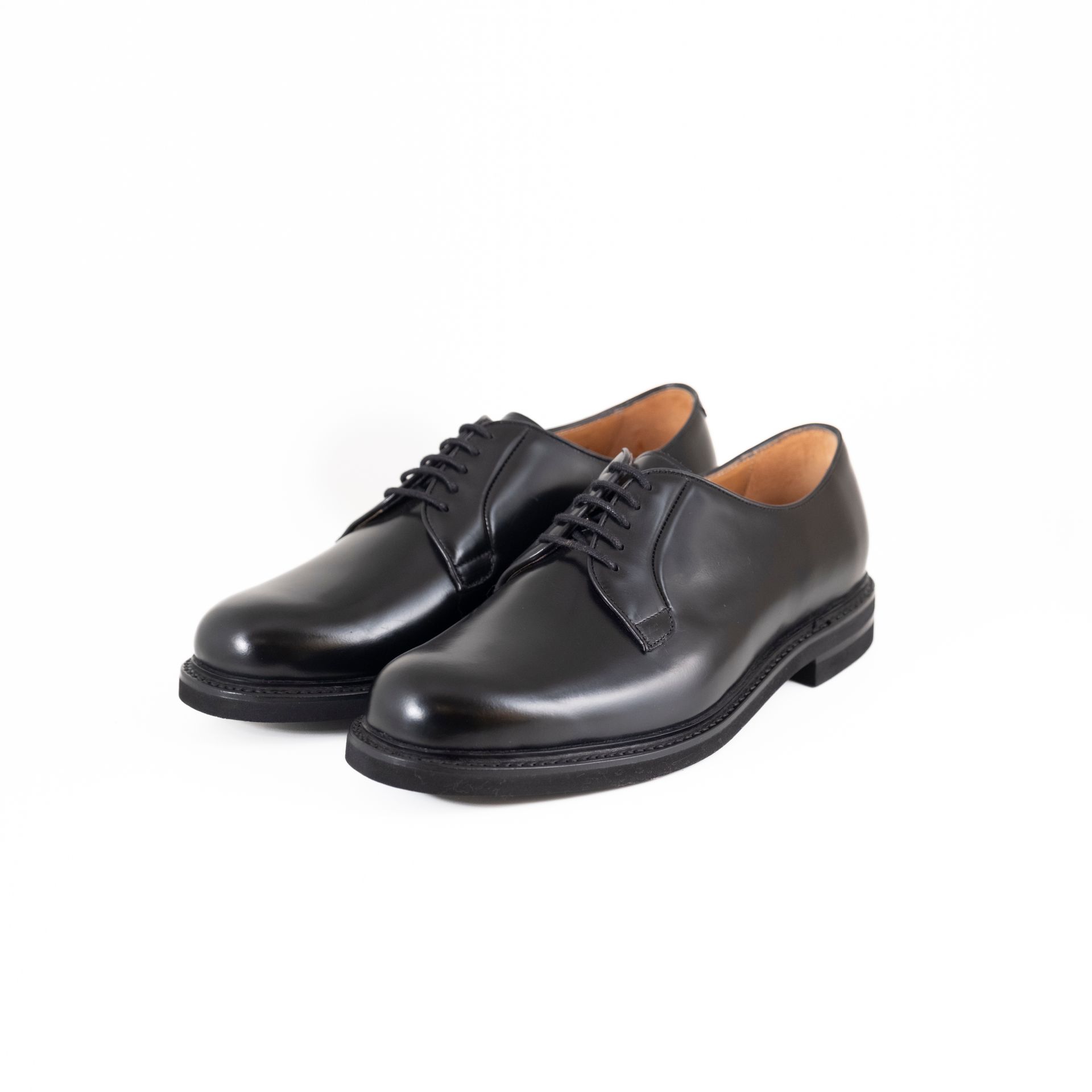 BERWICK derby      spazzolato nero , fondo xl