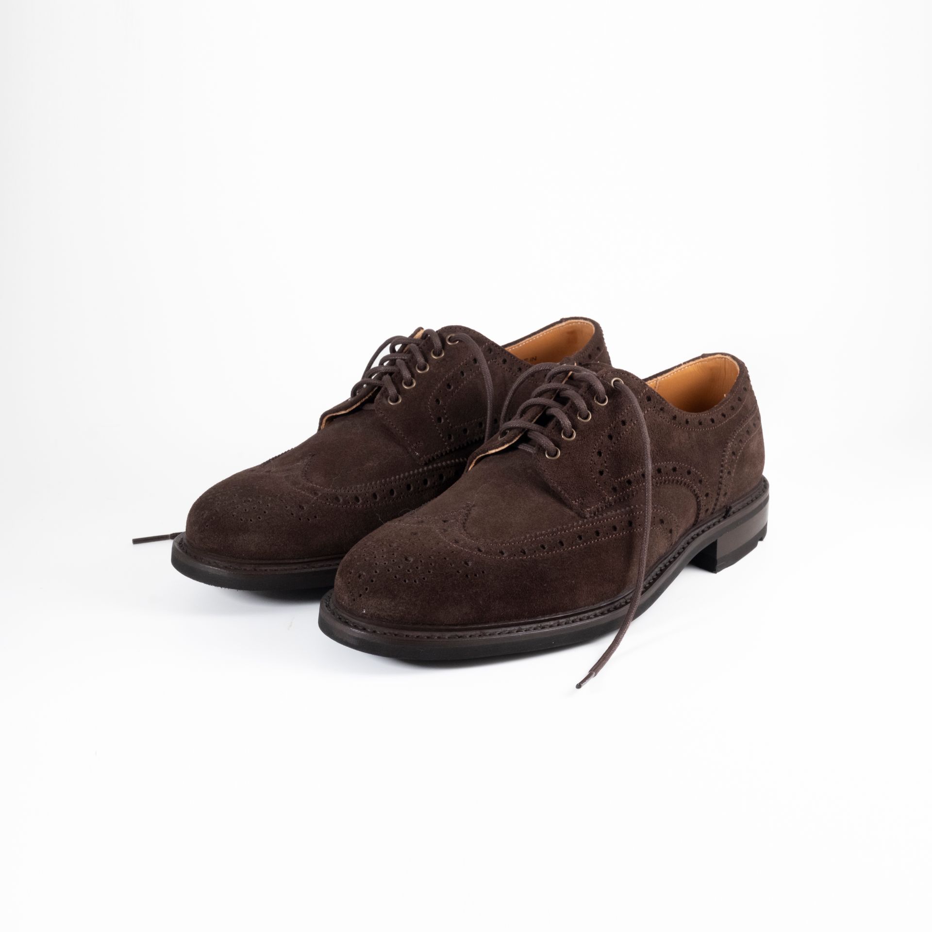 BERWICK derby      oxford camoscio moro , fondo xl