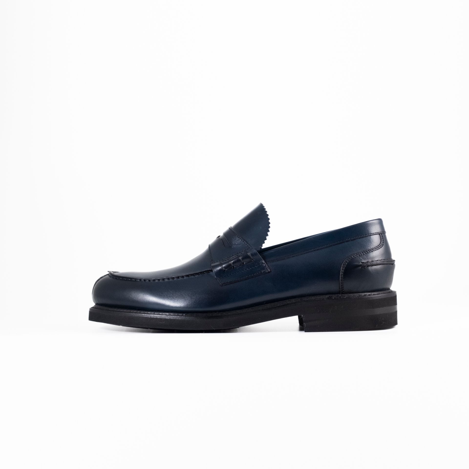 BERWICK college     pelle blu sfoderato , fondo xl