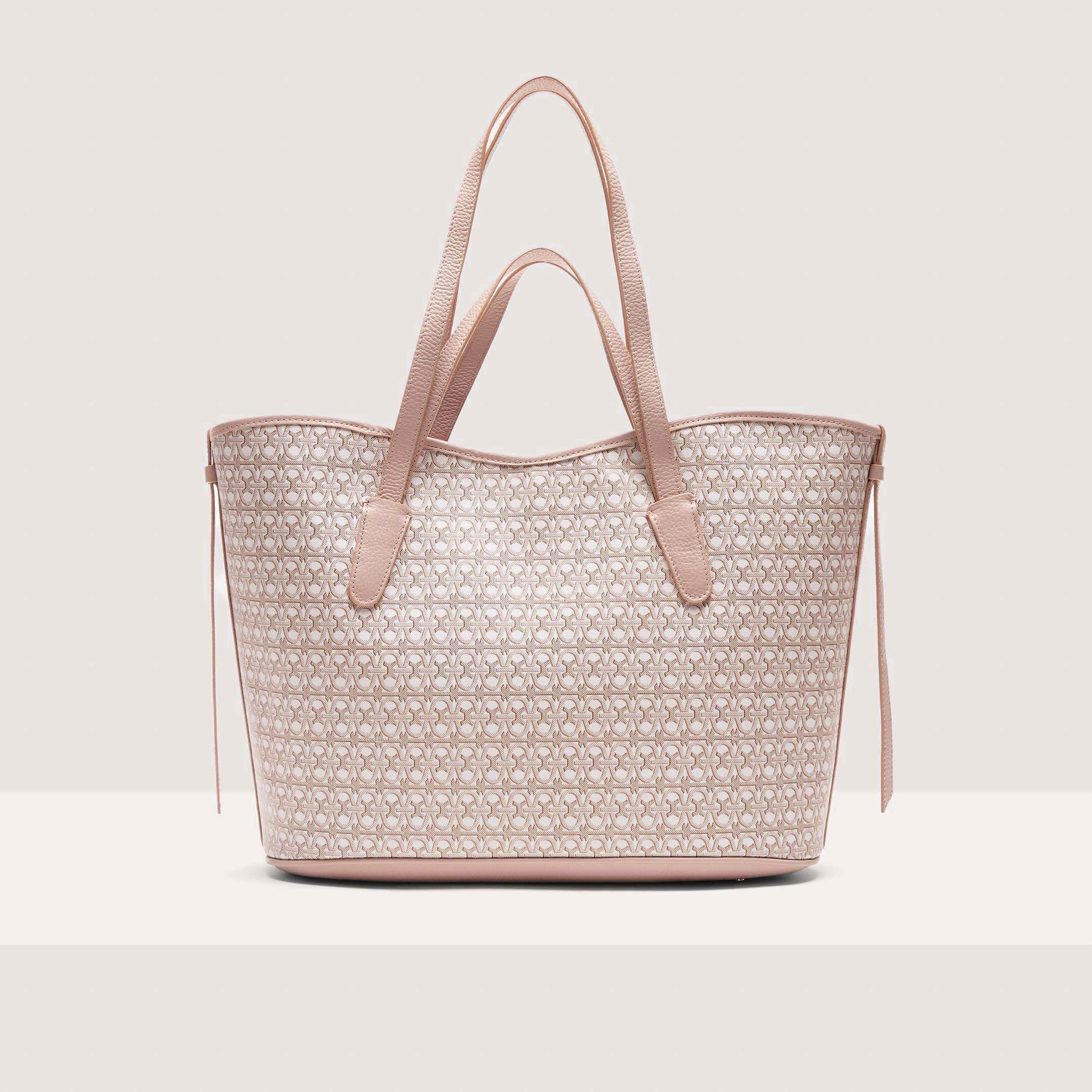 COCCINELLE NEW NEVER WITHOUT BAG COATED MONOGRAM