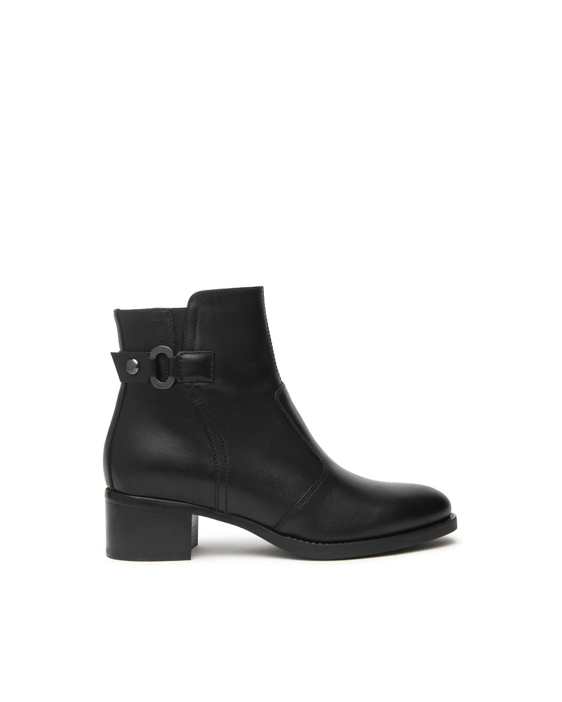NERO GIARDINI tronchetto tc.40 , pelle nero