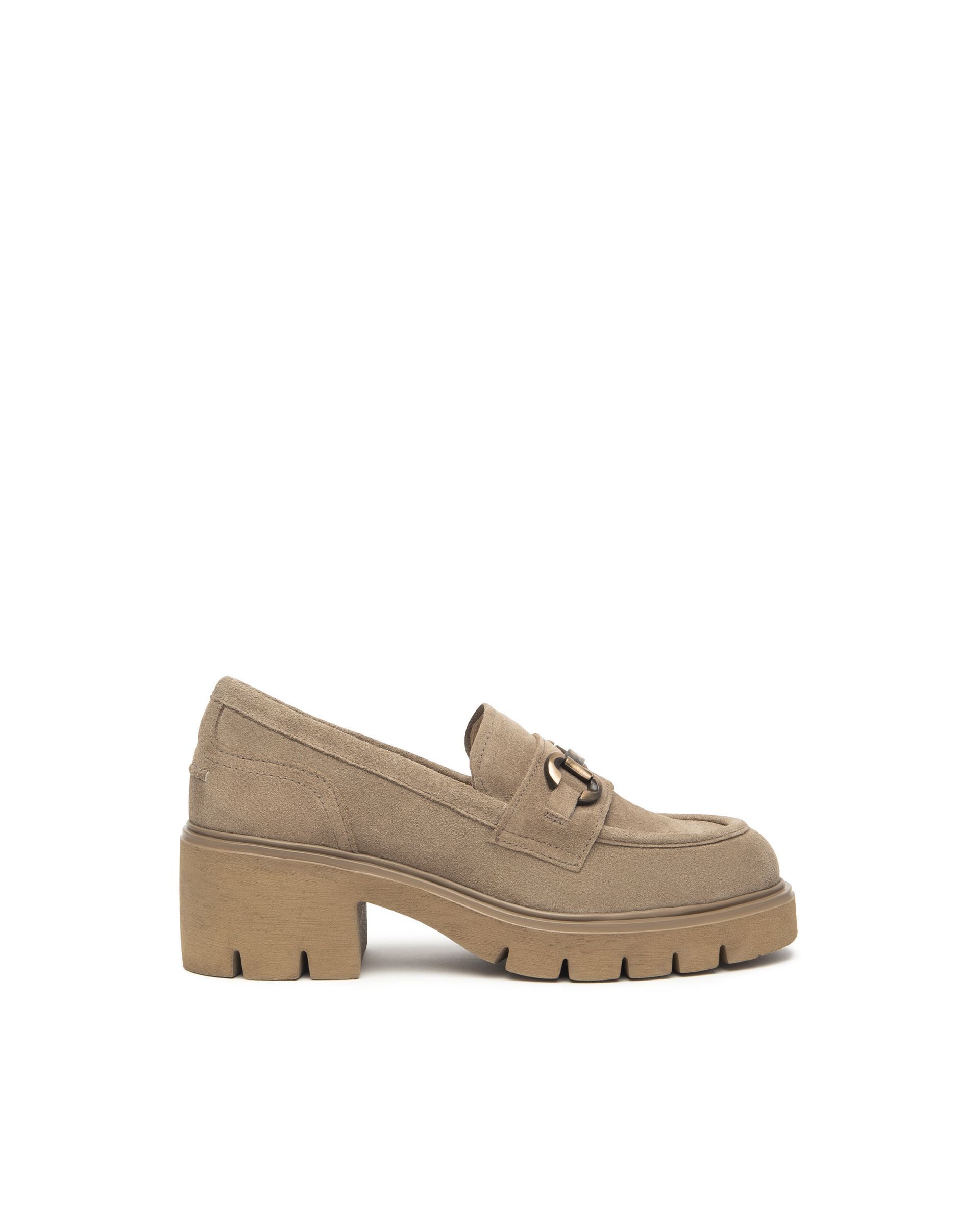NERO GIARDINI mok , camoscio beige