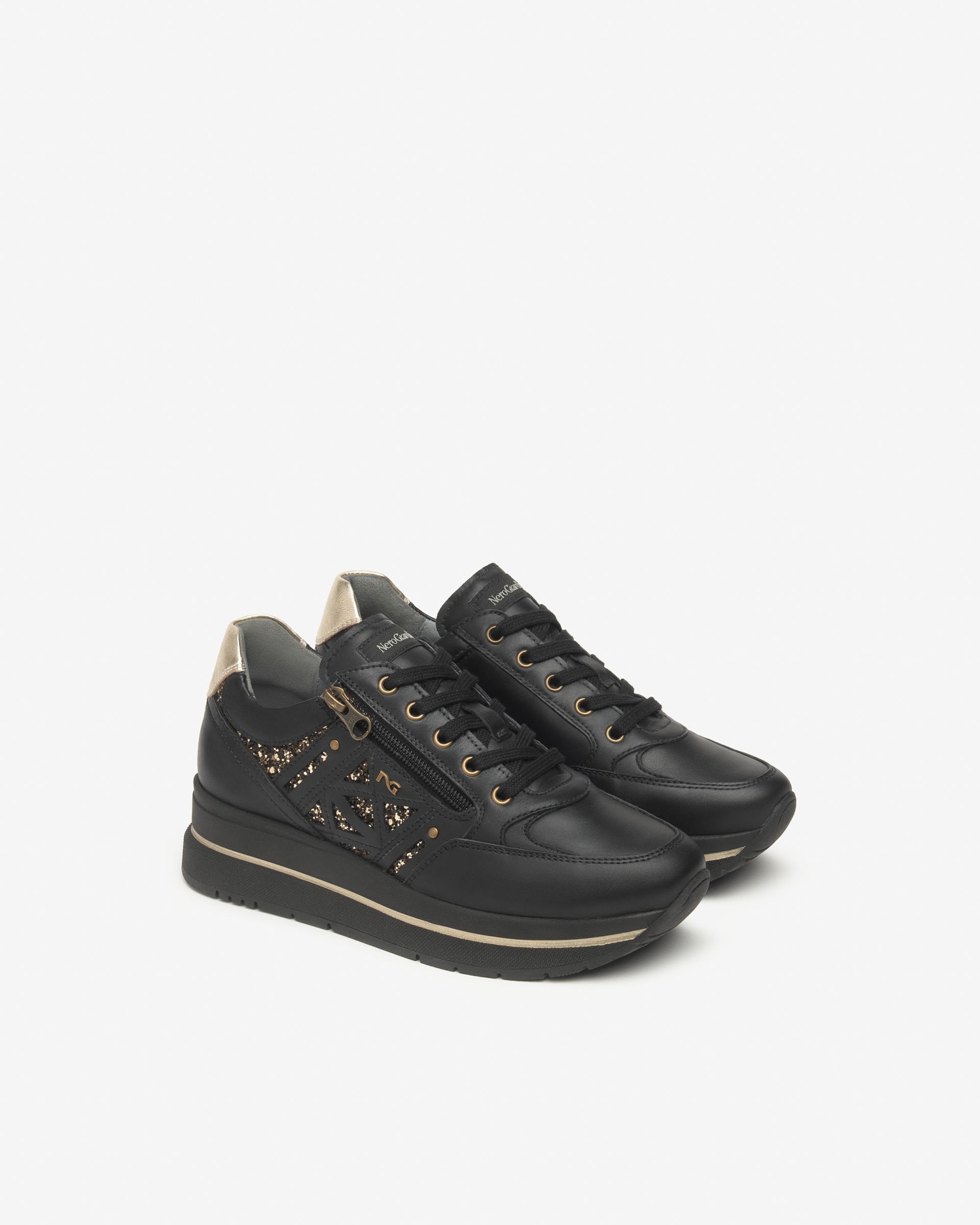 NERO GIARDINI sneakers , pelle nero