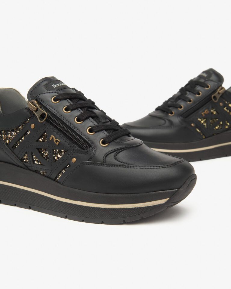 NERO GIARDINI sneakers , pelle nero