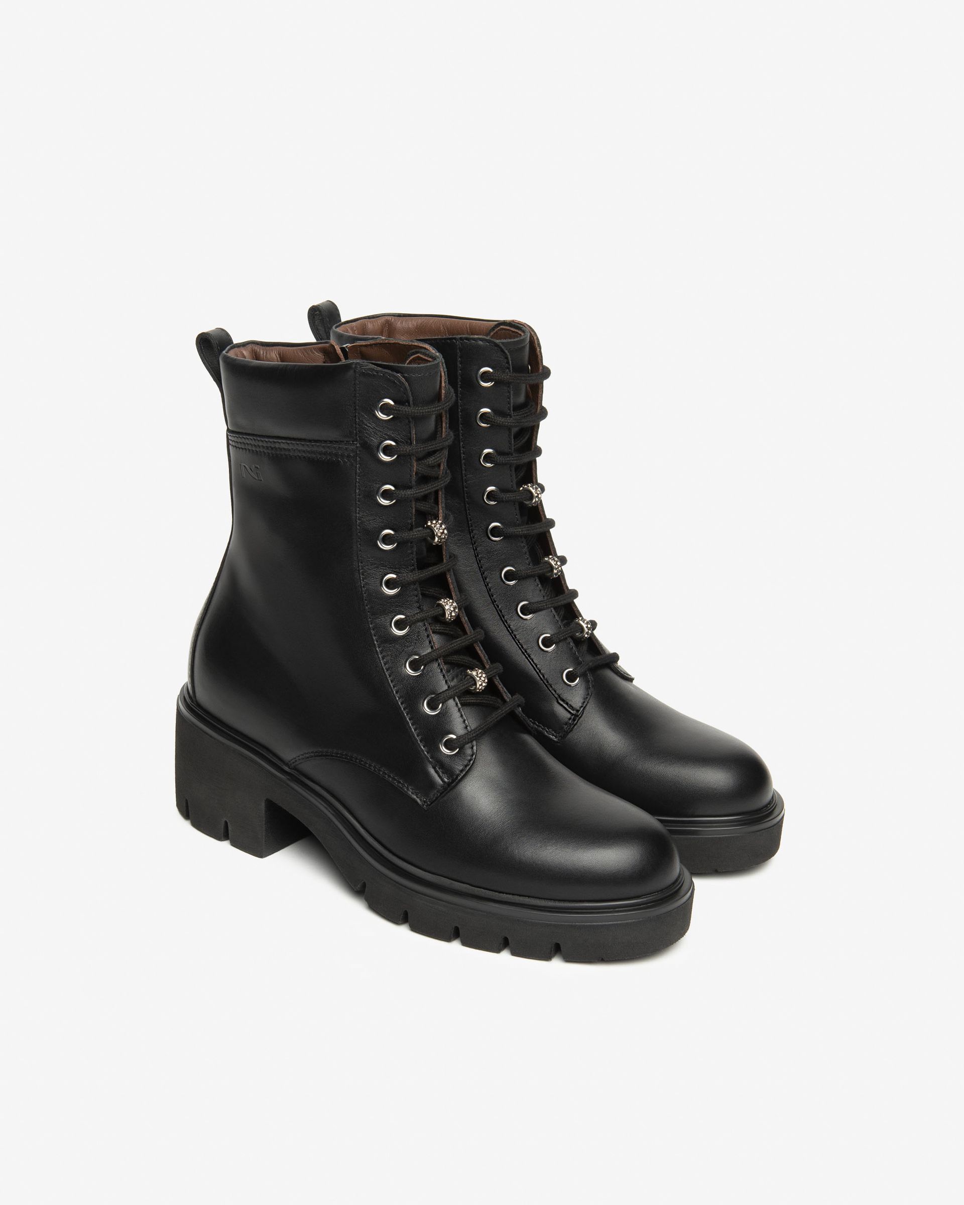 NERO GIARDINI anfibio xl , pelle nero