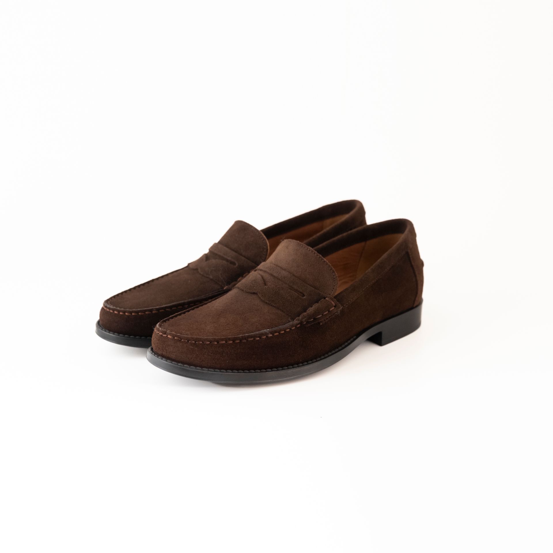 LE MOC mocassino       camoscio moro , fondo gomma