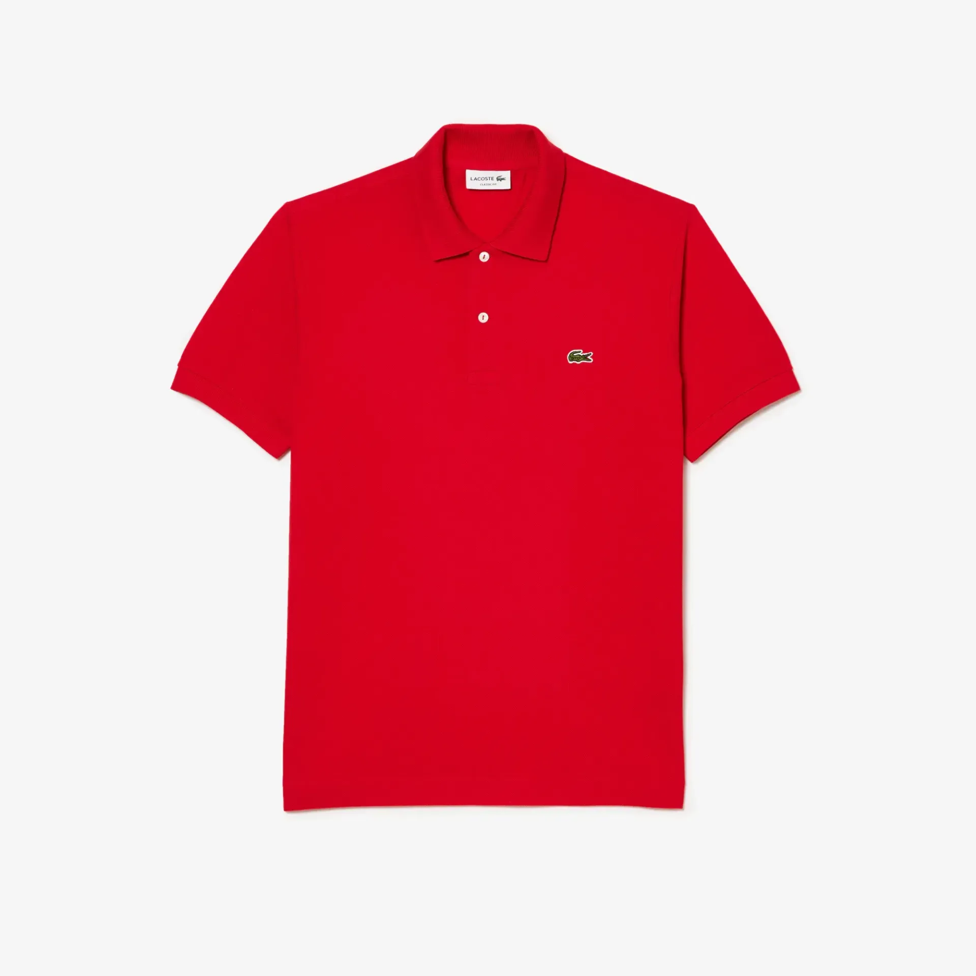 LACOSTE POLO CLASSIC , piquet red