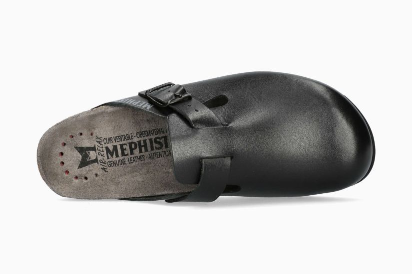 MEPHISTO sabot nathan , pelle nero
