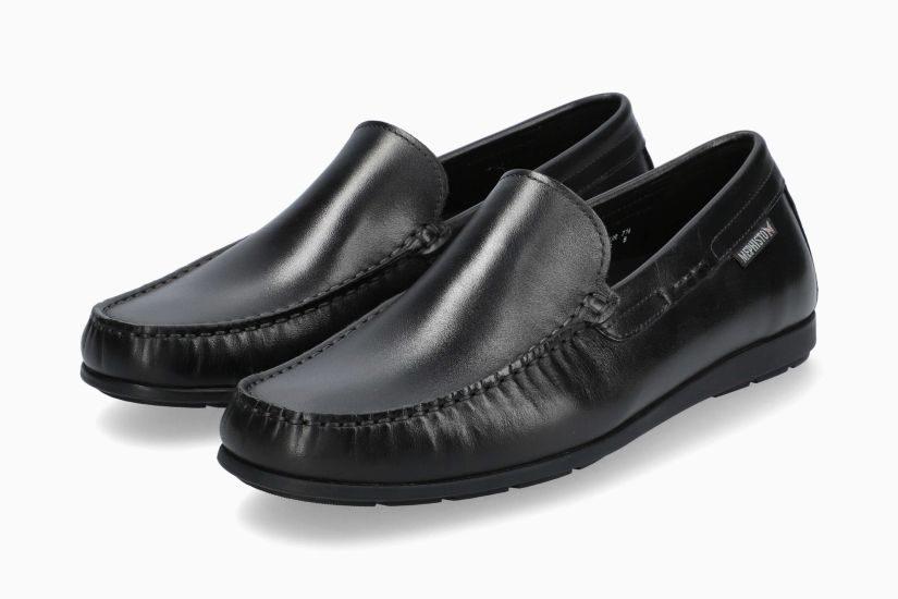 MEPHISTO mocassini algoras , pelle nero
