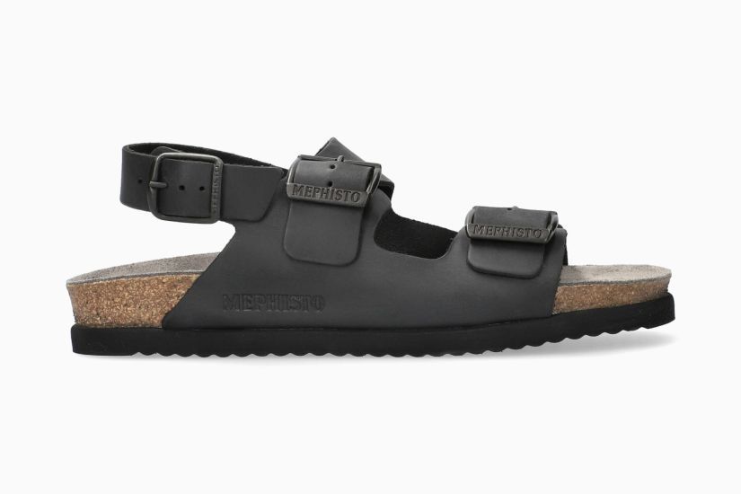 MEPHISTO sandalo nardo , pelle nero