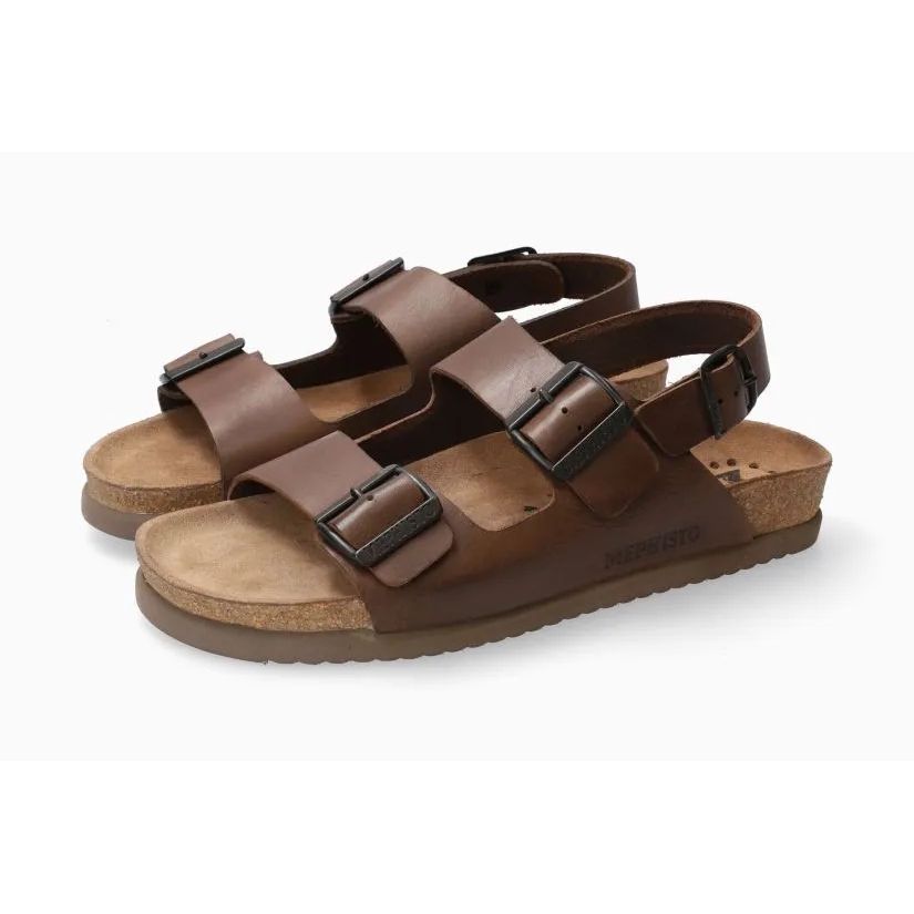 MEPHISTO sandalo nardo , pelle moro