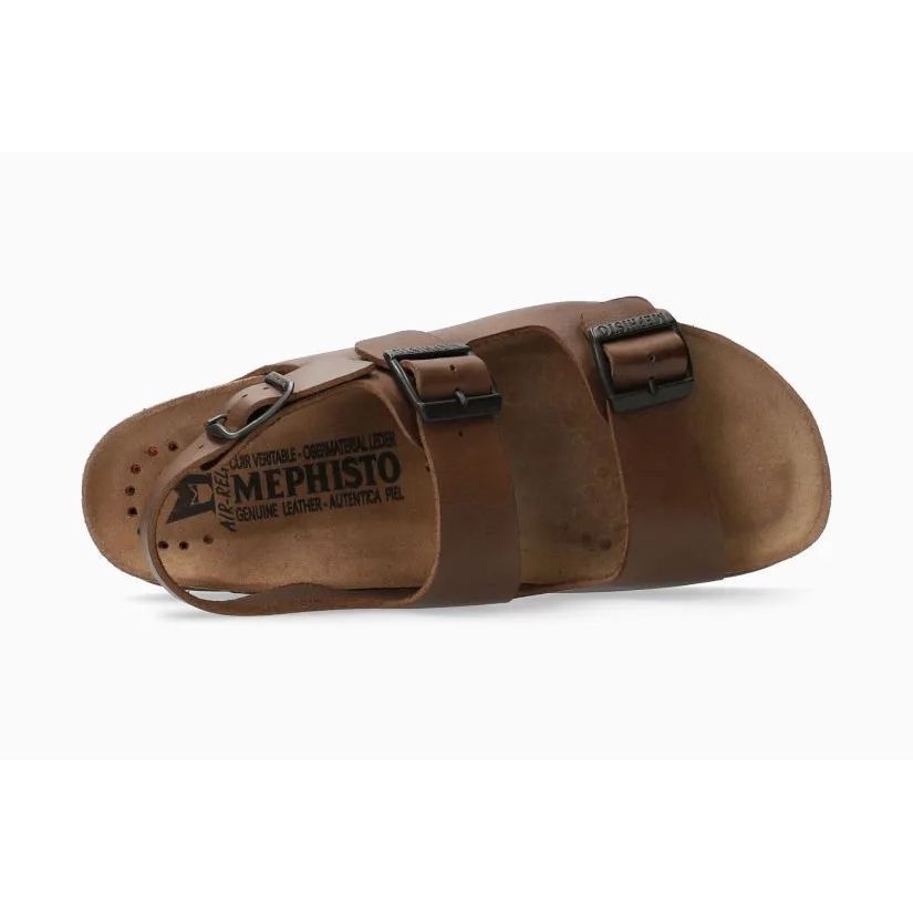 MEPHISTO sandalo nardo , pelle moro