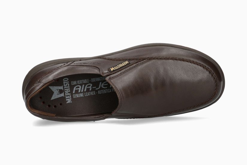 MEPHISTO mocassino davy ,  pelle moro