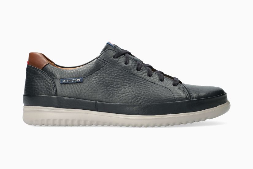 MEPHISTO sneaker thomas ,  pelle blu