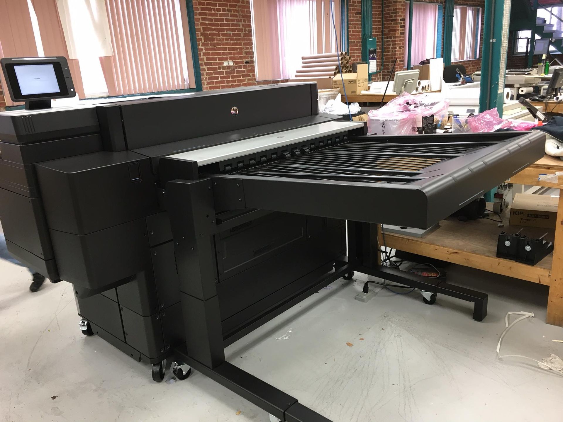 Another view of HP printer
