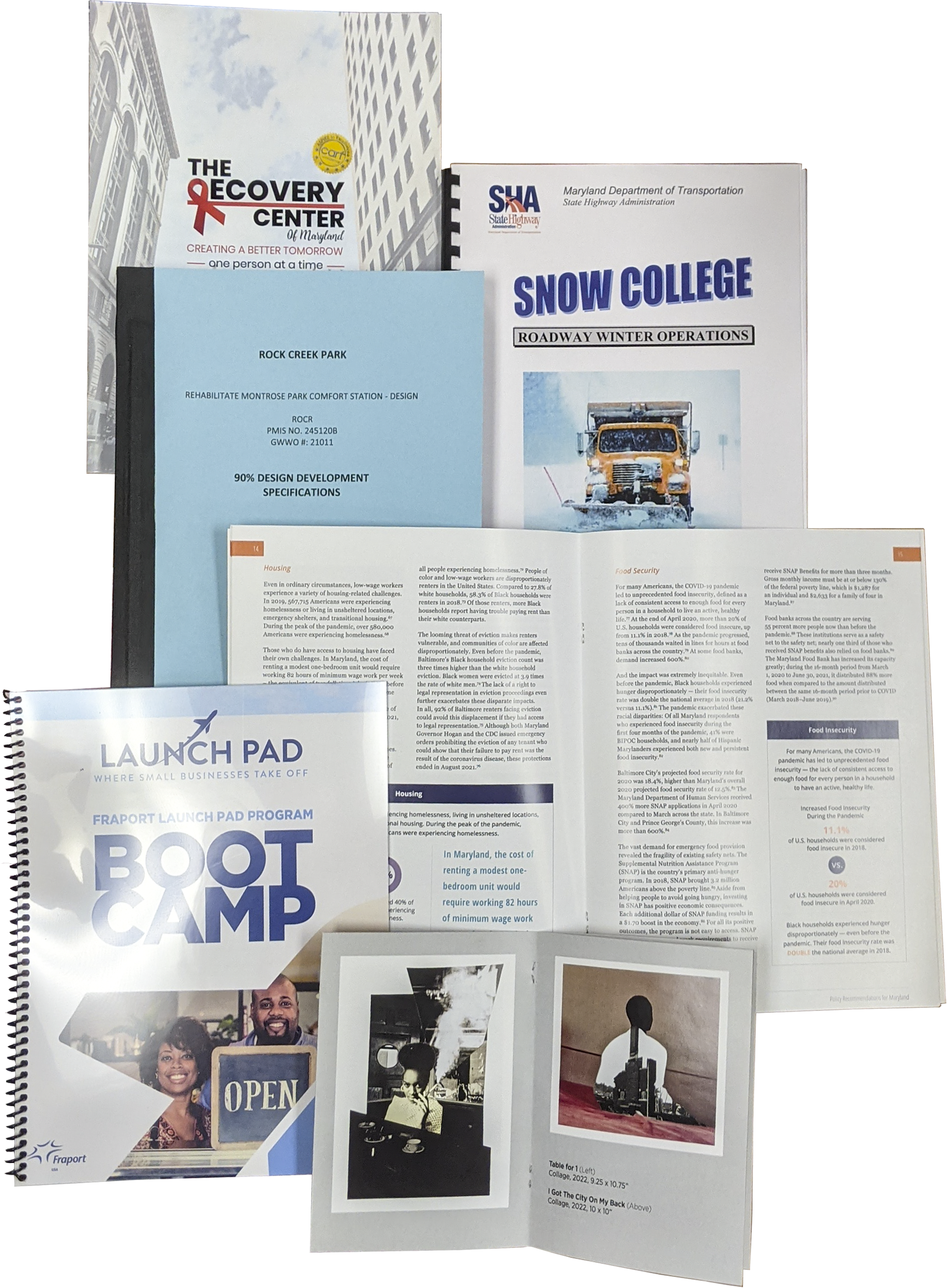 Perfect-bound book with full-color cover printing