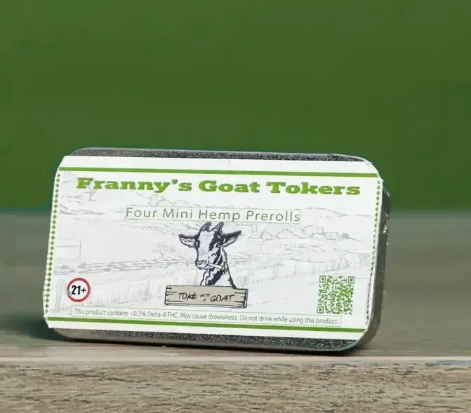 Franny's Farmacy mini THCA pre rolls four pack